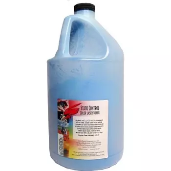 Тонер Static Control KYUNIV-1KG-C голубой для принтера Kyocera FSC5100DN, TA250CI (флакон 1'000 гр.)