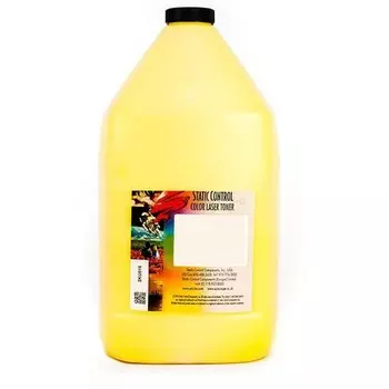 Тонер Static Control KYUNIV-1KG-Y желтый для принтера Kyocera FSC5100DN, TA250CI (флакон 1'000 гр.)