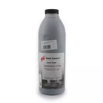 Тонер Static Control MPSPH4555-470B черный для принтера HP LaserJet M4555, M601, P4014 (флакон 470 гр.)