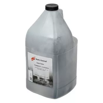 Тонер Static Control TRHM606-1160BOS черный для принтера OKI B431 (флакон 1'160 гр.)