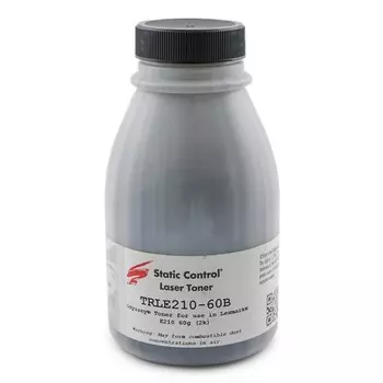 Тонер Static Control TRLE210-60B черный для принтера Samsung ML 1210 (флакон 60 гр.)