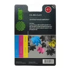 Заправочный набор Cactus CS-RK-CL41 многоцветный для Canon MP150, MP160, MP170, MP180, MP210 (3*30ml)