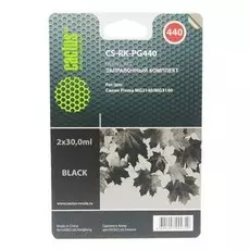 Заправочный набор Cactus CS-RK-PG440 черный для Canon MG2140, MG3140 (2*30ml)