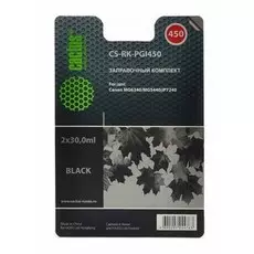 Заправочный набор Cactus CS-RK-PGI450 черный для Canon MG6340, MG5440, iP7240 (2*30ml)