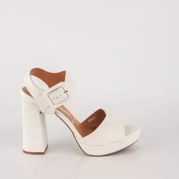 Белые босоножки из эко-кожи Beira rio