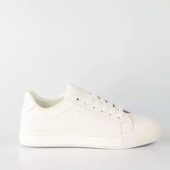 Белые кеды из эко-кожи Calipso