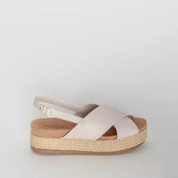 Белые босоножки из эко-кожи Beira rio