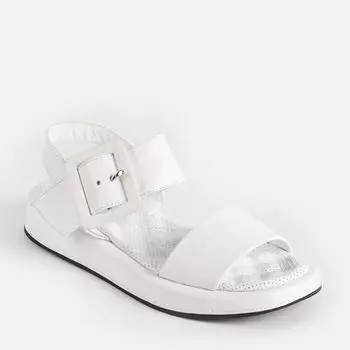 Белые кожаные босоножки Calipso