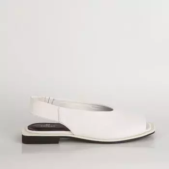 Белые кожаные босоножки Calipso