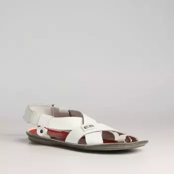 Белые кожаные сандалии Calipso