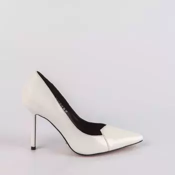 Белые кожаные туфли Calipso