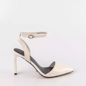 Белые кожаные туфли Calipso