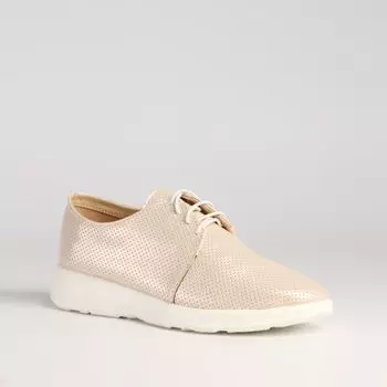 Белые кроссовки из эко-кожи Calipso