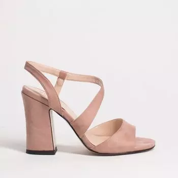 Бежевые босоножки из искусственного велюра Calipso