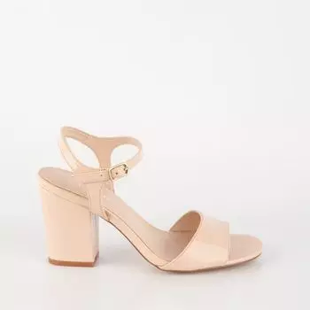 Бежевые босоножки из эко-кожи Calipso