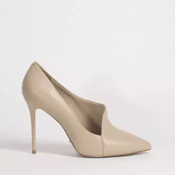 Бежевые кожаные туфли Calipso