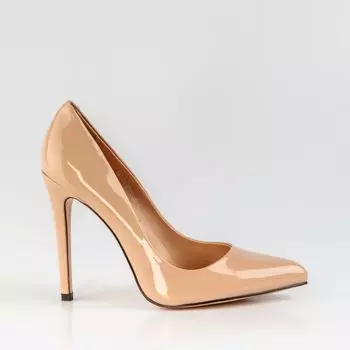 Бежевые лаковые туфли Calipso