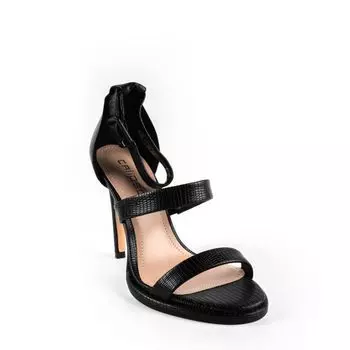 Черные босоножки из эко-кожи Calipso