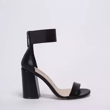 Черные босоножки из эко-кожи Calipso