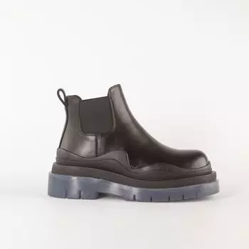 Черные ботинки из эко-кожи Calipso