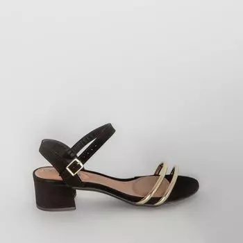 Черные босоножки из эко-кожи Beira rio