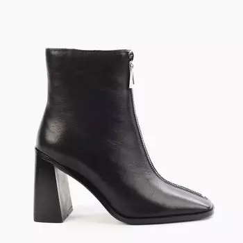 Черные кожаные ботильоны Calipso