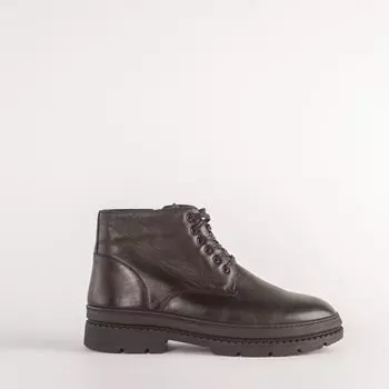 Черные кожаные ботинки Calipso