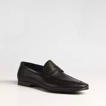 Черные кожаные лоферы Calipso