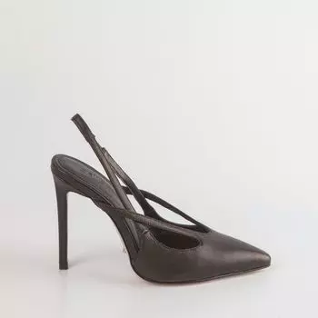 Черные кожаные туфли Calipso