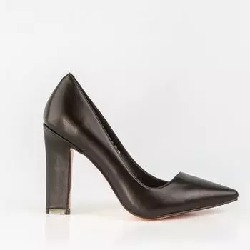 Черные туфли из эко-кожи Calipso