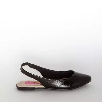 Черные лаковые босоножки Beira rio