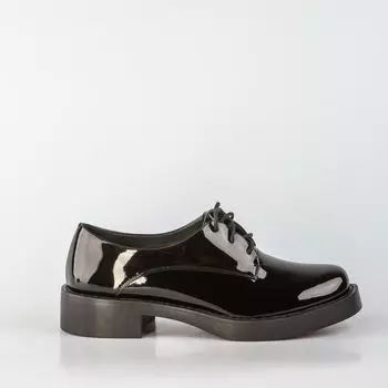 Черные полуботинки из эко-кожи Calipso