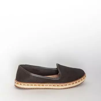 Черные текстильные слипоны Moleca