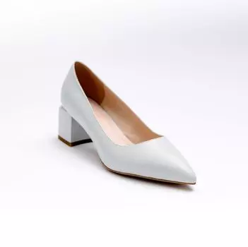 Голубые кожаные туфли Calipso