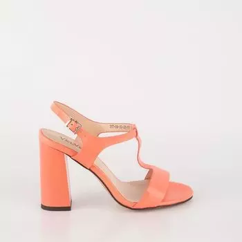 Коралловые босоножки из эко-кожи Calipso