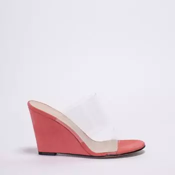 Коралловые силиконовые сабо Calipso