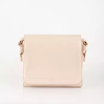 Бежевая сумка из эко-кожи Calipso