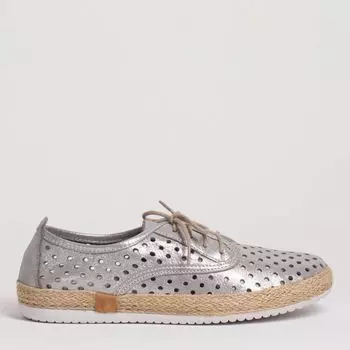 Голубые кожаные эспадрильи Calipso