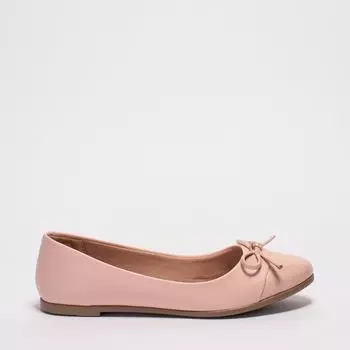 Пудровые балетки из эко-кожи Velvet