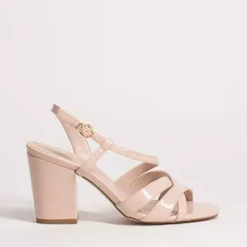 Бежевые босоножки из эко-кожи Calipso