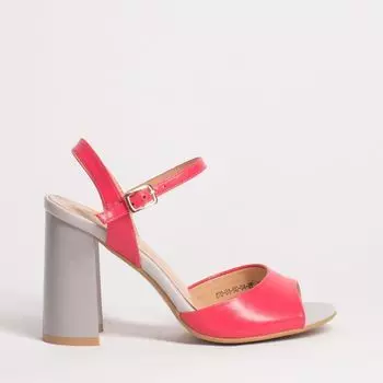 Красные босоножки из эко-кожи Calipso