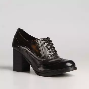 Черные ботильоны из эко-кожи Velvet