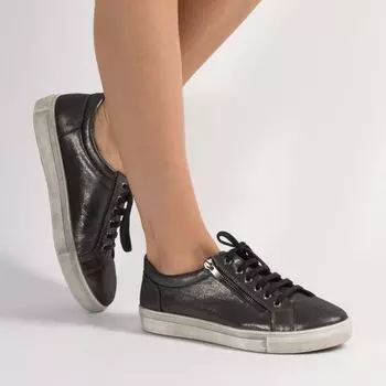 Кожаные кеды Calipso