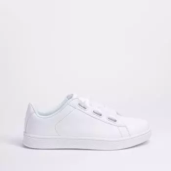 Белые кеды из эко-кожи Velvet