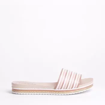 Пудровые сабо из эко-кожи Beira rio