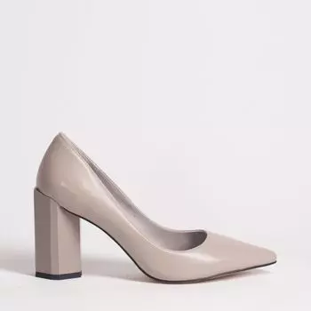 Серые туфли из эко-кожи Calipso