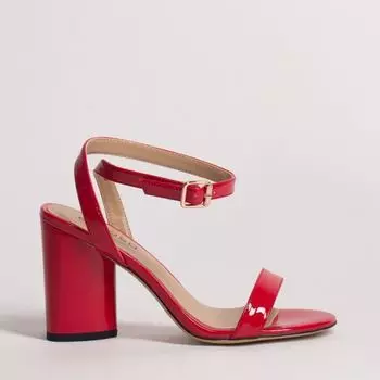 Красные босоножки из эко-кожи Calipso