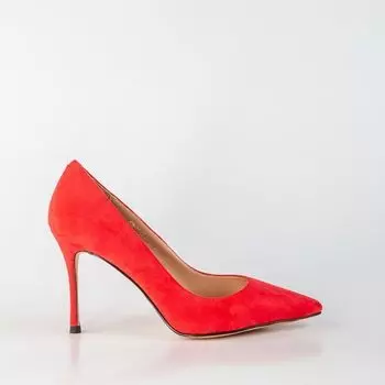 Красные туфли из искусственного велюра Calipso