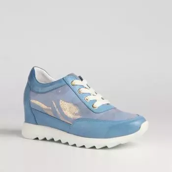Синие кроссовки из натурального нубука Calipso