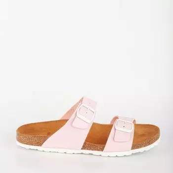 Розовые сабо из эко-кожи Velvet